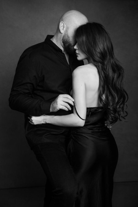 Фотосессия пара в студии
