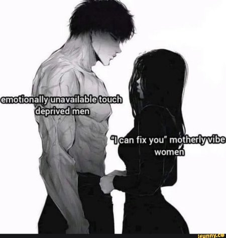 Парень и девушка арт