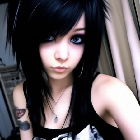 Эмо девушка