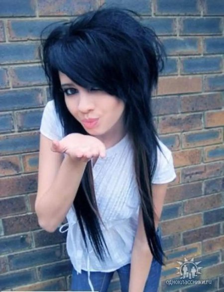 Эмо прически для девушек
