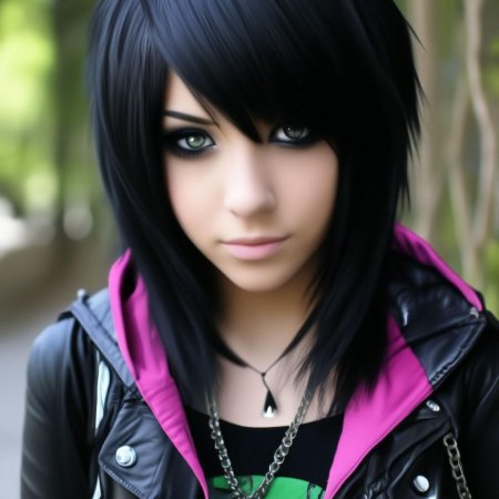 Эмо девушка