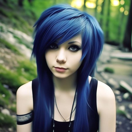 Эмо девушка