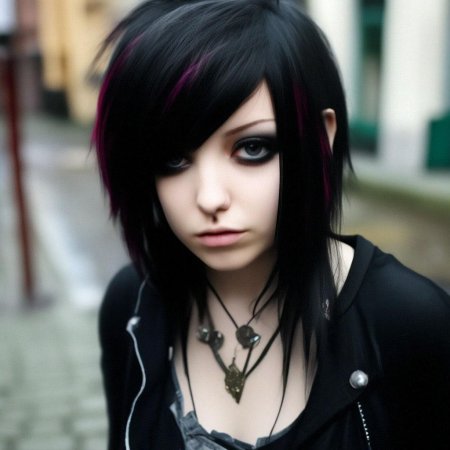 Эмо девушка