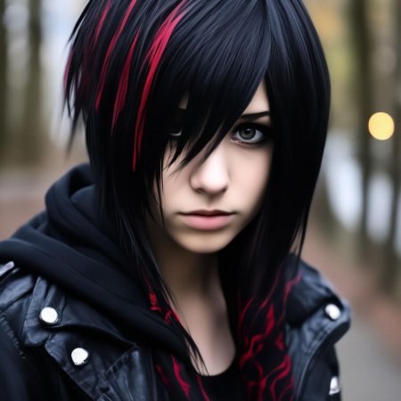 Эмо стрижка