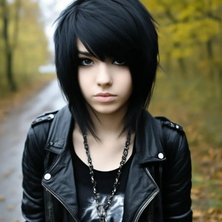 Эмо девушка