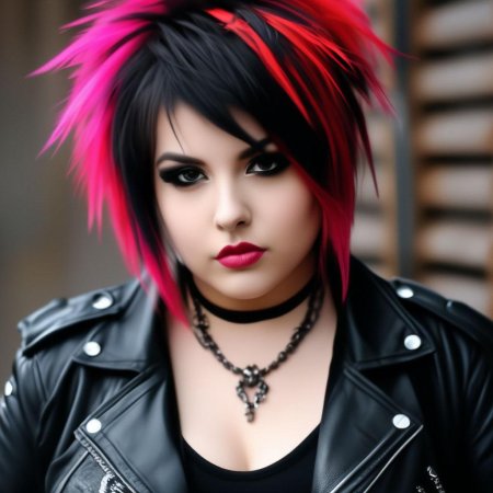 Панк прическа