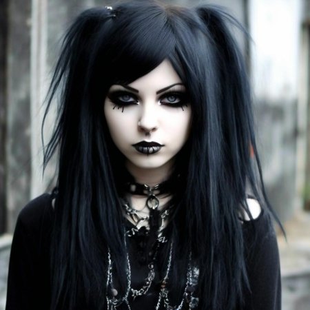 Девушка готика