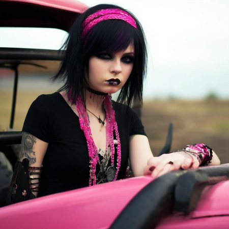 Готический макияж