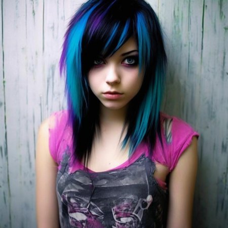 Эмо девочка