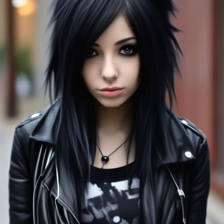 Эмо девушка