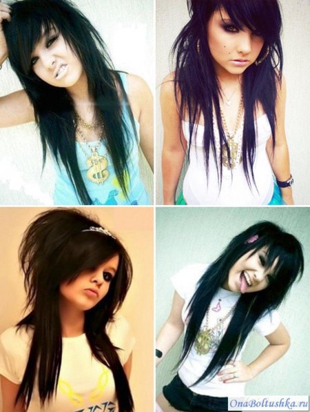 Стрижка треш Каскад