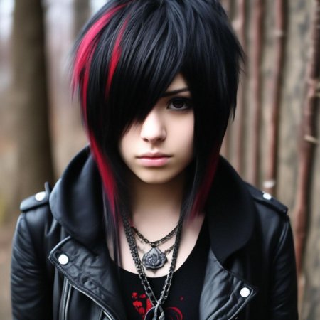 Эмо девушка
