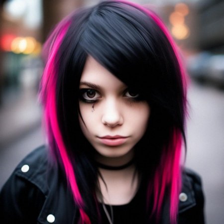 Эмо прическа