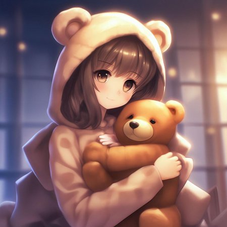 Плюшевый мишка арт