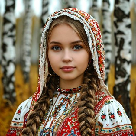 Русская красивая девушка