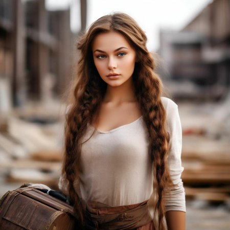 Красивая русская девушка