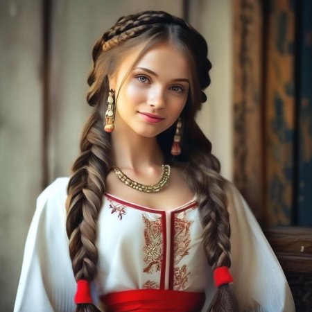 Образ русской девушки