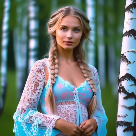 Девушка красивая русская