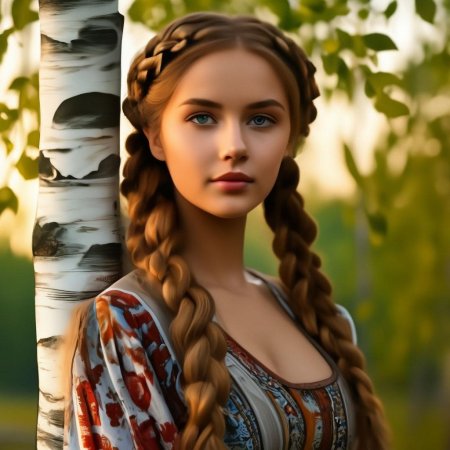 Девушка русская