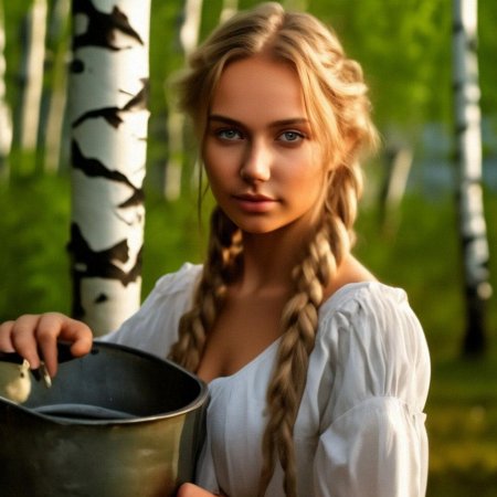 Красивая русская девушка