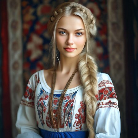 Образ русской девушки