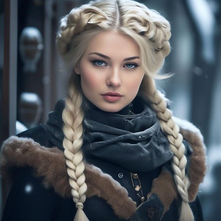 Красивая женщина