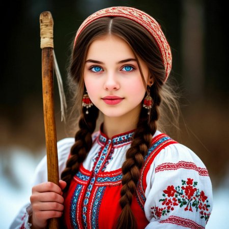 Девушка красивая