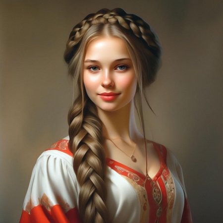 Девушки с косой