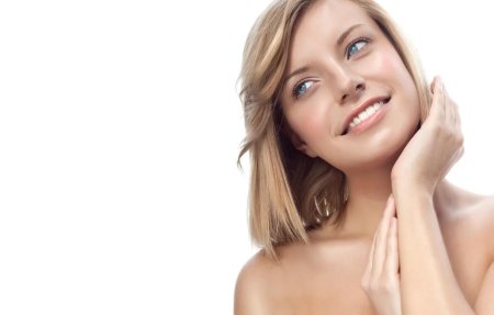 Девушка улыбка