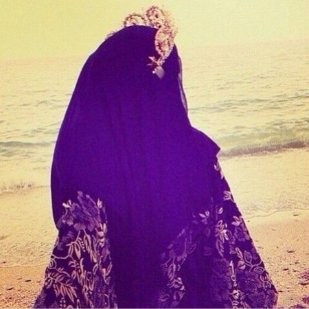 Мусульманка со спины