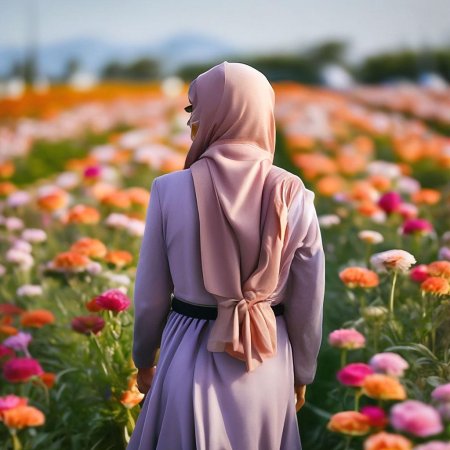 Мусульманская девушка