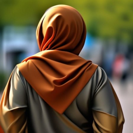 Девушка в хиджаб