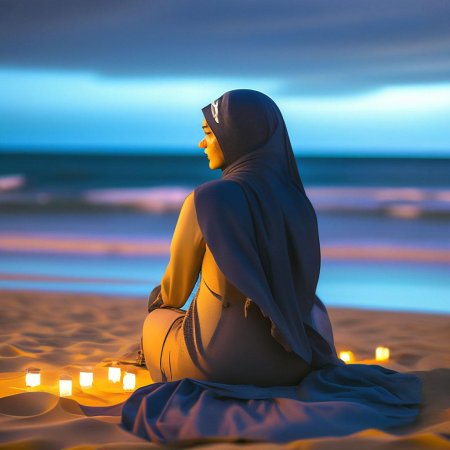 Красивые девушки в хиджабе