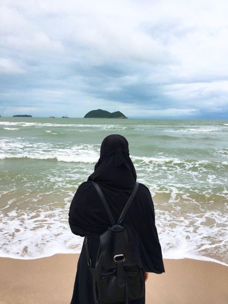 Мусульманка никаб