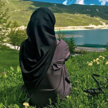 Мусульманка со спины