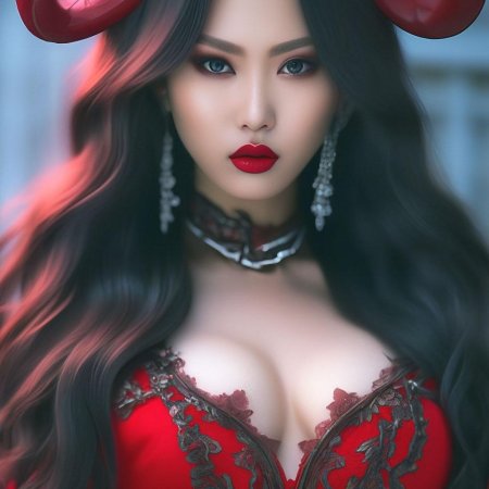 Красивая девушка азиатка