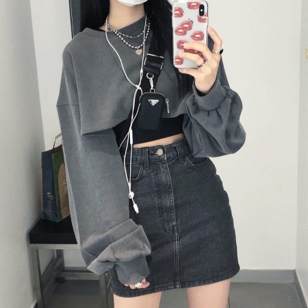 Outfit Sweatshirt and skirt