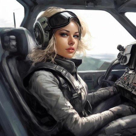 Женщина пилот