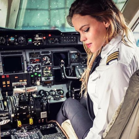 Шведка Малин Рюдквист — пилот Boeing 737