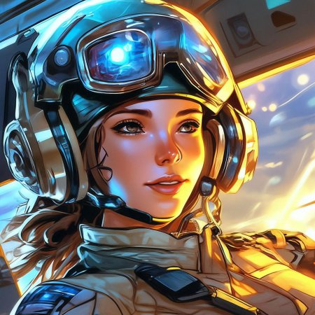 Пилот девушка