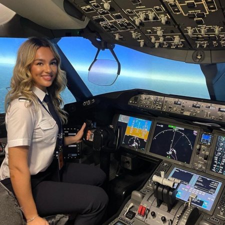 Шведка малин рюдквист - пилот boeing