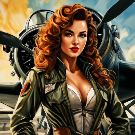 Пин ап девушка