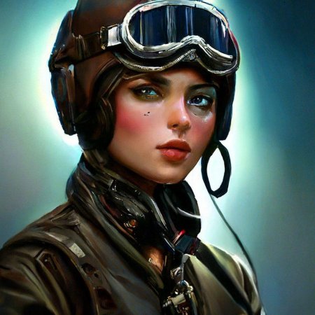 Женщина летчик