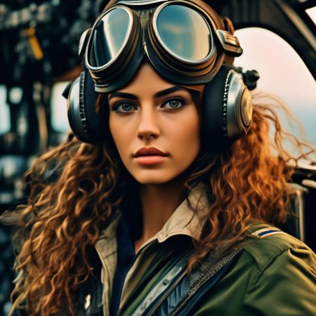 Пилот девушка