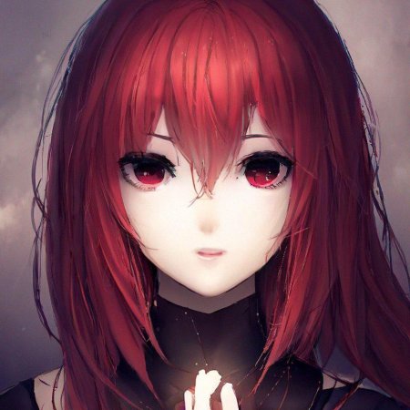 Прически аниме девушек