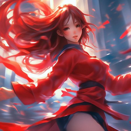 Аниме девушка красивая