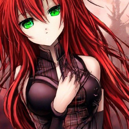 Аниме с красными волосами