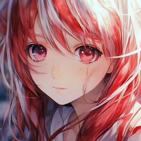 Милое лицо аниме