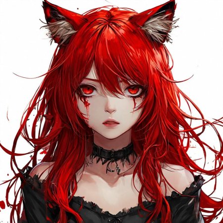 Аниме девушка демон