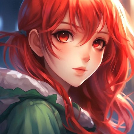 Глаза аниме девушек